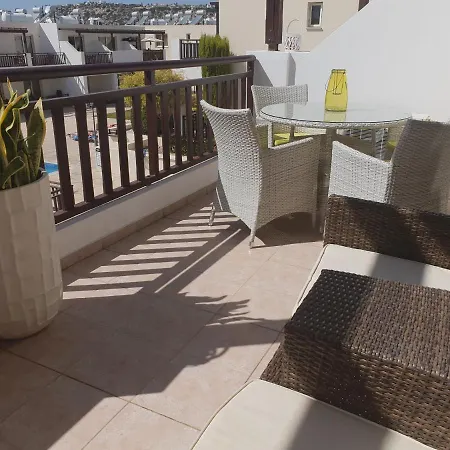 Stunning C106 With Balcony Looking Over Pool * Peyia